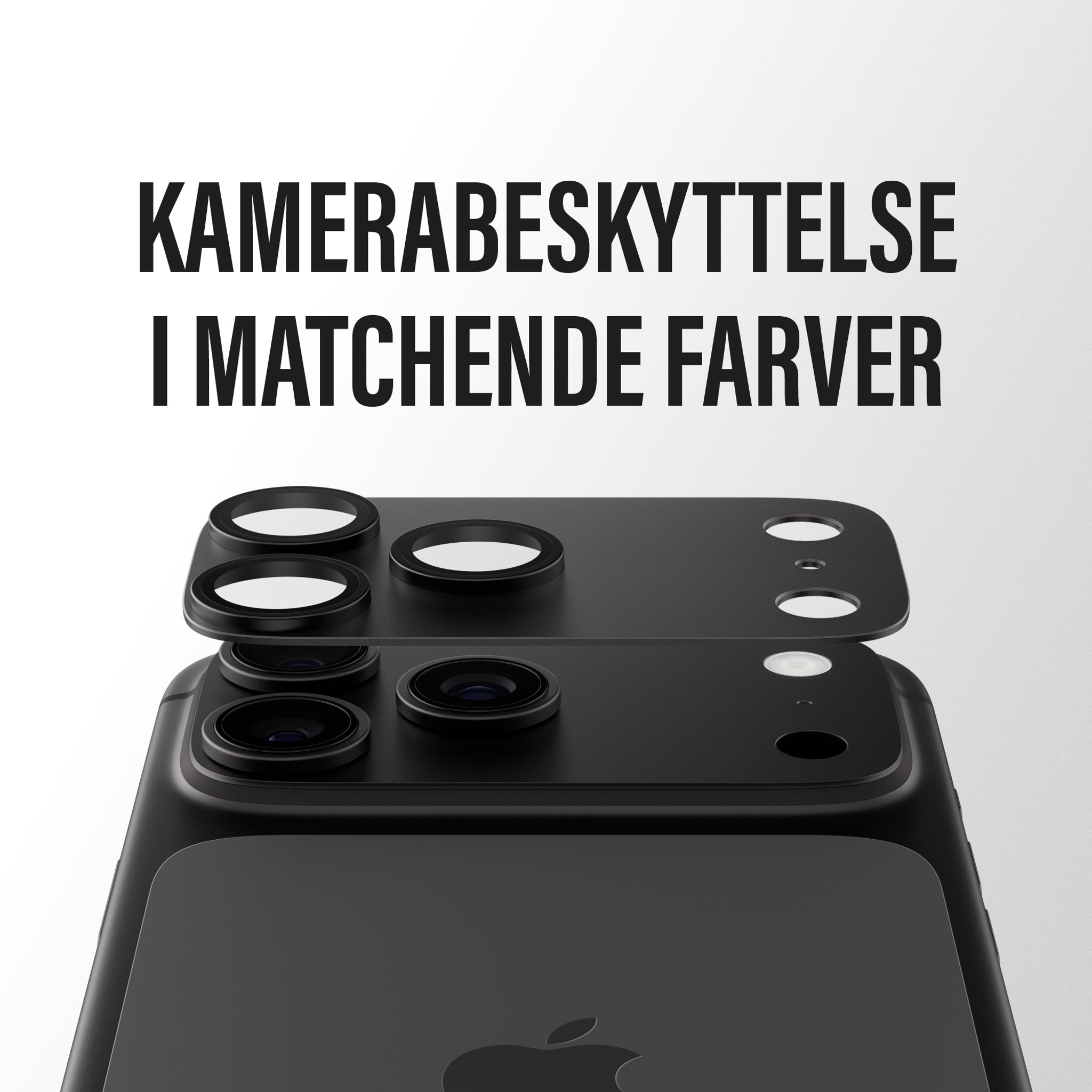 PanzerGlass® Fender Kamerabeskytter Shades of Grey iPhone 18 Pro Max